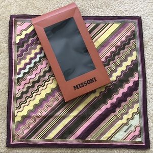 ❌SOLD❌ Missoni Bandana Scarf with Box